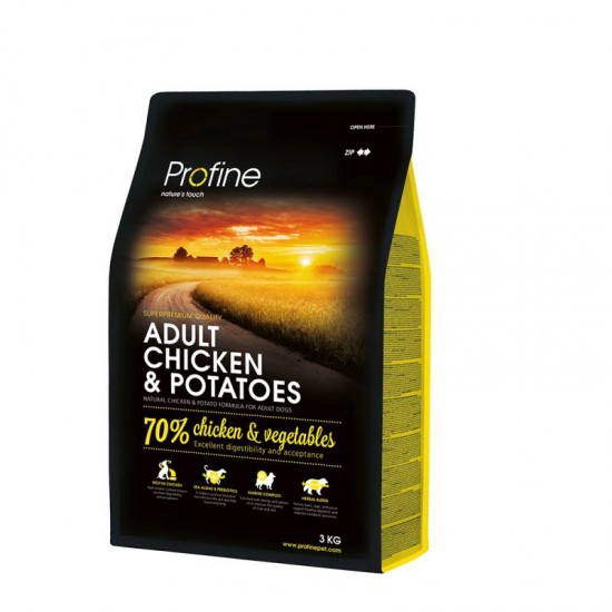 Profine Adult Chicken & Potatoes  3Kg 