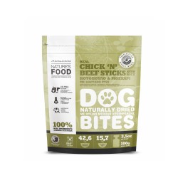 Dogbites Λιχουδιές - Chicken & Beef  with rice 100gr